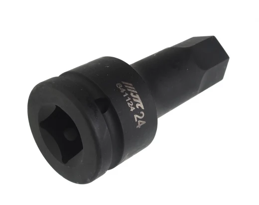 Головка торцевая 3/4" HEX H24 ударная L=100мм JTC фото, характеристики