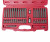 Набор бит 1/2" 3/8" HEX, TORX, SPLINE 6-ти гранных 2 держателя 42 предмета в кейсе JTC фото, характеристики
