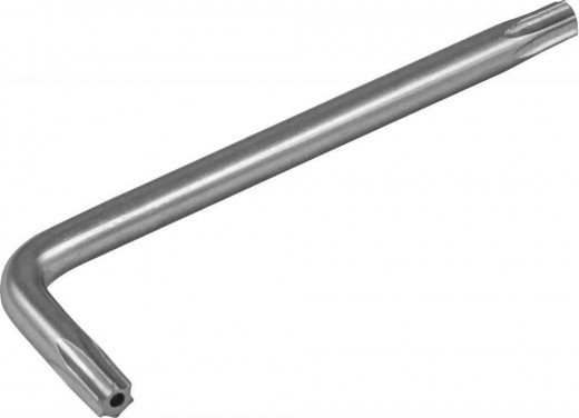 TTKS20 Ключ торцевой T-TORX® короткий с центрированным штифтом, T20H фото, характеристики