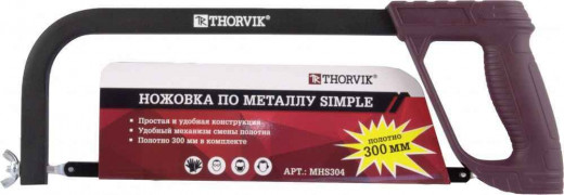MHS304 Ножовка по металлу SIMPLE, 300 мм фото, характеристики