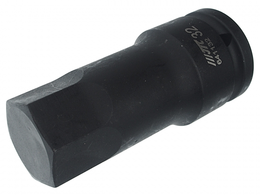 Головка торцевая 3/4" HEX H32 ударная L=100мм JTC фото, характеристики