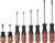 975008 Набор отверток стержневых ROUND GRIP, 8 предметов фото, характеристики