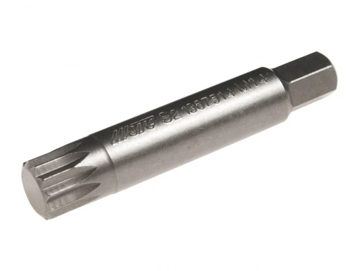 Бита SPLINE M14х75мм 10мм удлиненная S2 JTC фото, характеристики