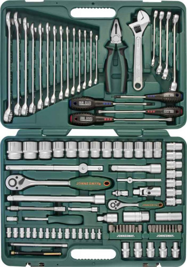 S04H624101SA (S04H624101SA18) Набор инструмента универсальный 1/4", 1/2"DR, 101 предмет фото, характеристики