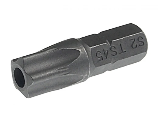 Бита TORX TS45Hх25мм 1/4" 5-ти гранная с отверстием JTC фото, характеристики