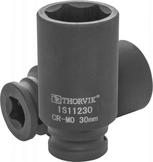 IS11230 Головка торцевая ударная глубокая 1/2"DR, 30 мм фото, характеристики