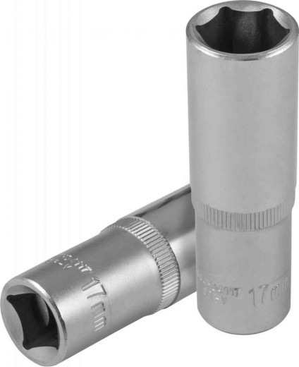 S04HD4117 Головка торцевая глубокая 1/2"DR, 17 мм фото, характеристики