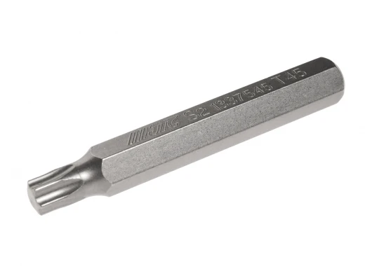 Бита TORX Т45х75мм 10мм удлиненная S2 JTC фото, характеристики
