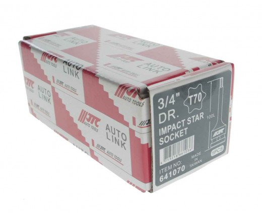 Головка торцевая 3/4" TORX T70 ударная JTC фото, характеристики