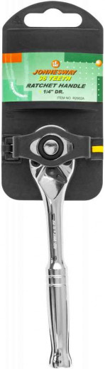 R2902A Рукоятка трещоточная 1/4"DR, 36 зубцов, 125 мм фото, характеристики