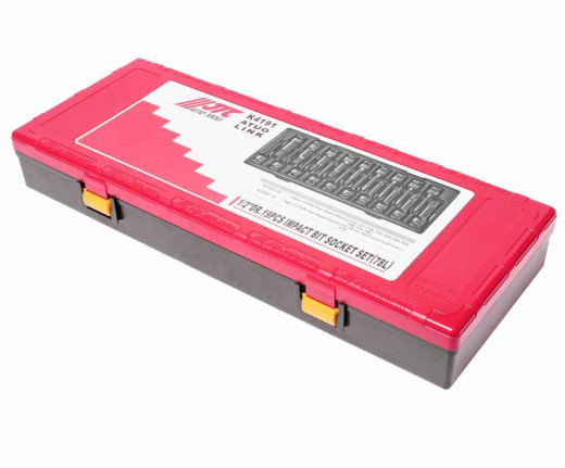 Набор головок торцевых 1/2" TORX,HEX ударных 19 предметов в кейсе JTC фото, характеристики