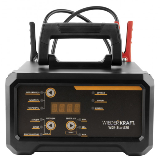 WDK-Start320 Пуско-зарядное устройство интеллектуальное, 300А, 12/24В фото, характеристики