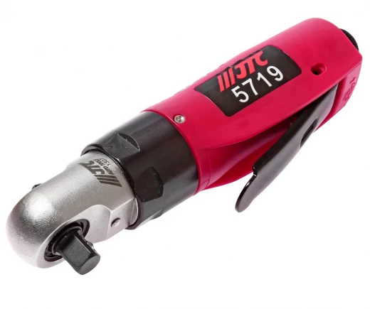 Ключ трещотка пневматический 3/8" 40Нм 90PSI 240об/мин. 180мм усиленный JTC фото, характеристики