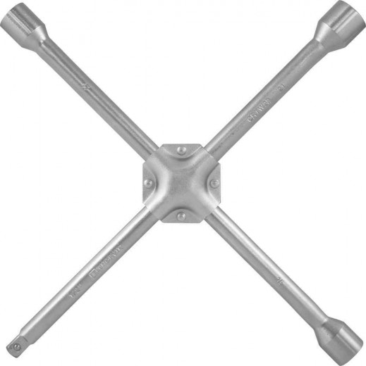 CRTW38 Ключ баллонный крестообразный, усиленный, 17х19х21x1/2"DR, 380 мм фото, характеристики