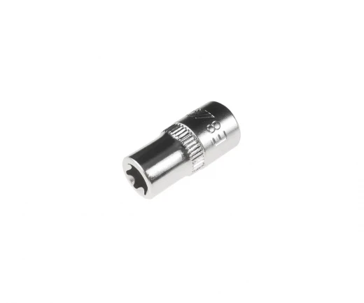 Головка торцевая 1/4" TORX E8 L=25мм JTC фото, характеристики