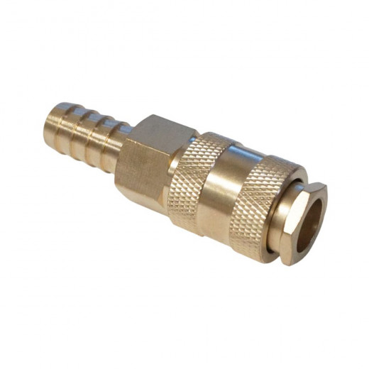 WDK-40SHB Быстроразъемное соединение пневматическое  "ёлочка" под шланг 12 мм; латунь фото, характеристики