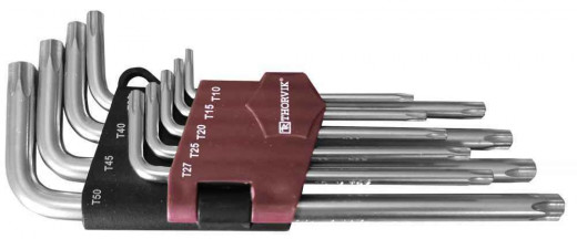 TK9S Набор ключей торцевых TORX®, Т10-T50, 9 предметов фото, характеристики