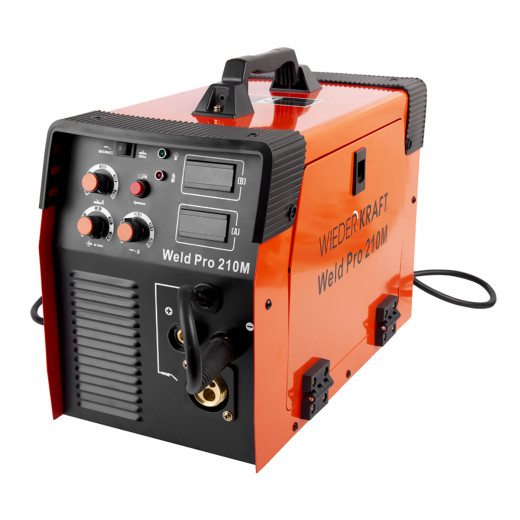 Weld Pro 210M Сварочный аппарат инверторный 210A, 220В, MIG/MAG/MMA фото, характеристики