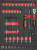 OMT50STE Набор головок торцевых 1/4" DR 4-14 мм, внешний TORX® Е4-Е8 с аксессуарами в EVA ложементе 280х375 мм, 50 предметов фото, характеристики