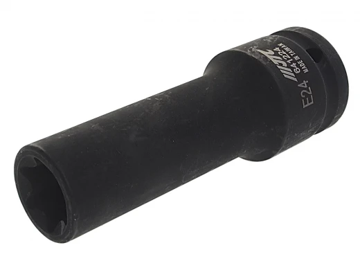 Головка торцевая 3/4" TORX E24 ударная глубокая L=110мм JTC фото, характеристики