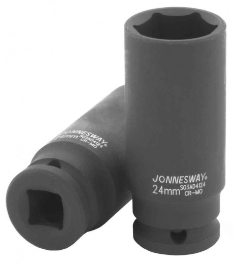 S03AD4124 Головка торцевая ударная глубокая 1/2"DR, 24 мм фото, характеристики